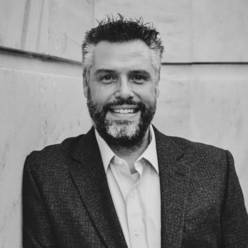 black and white color image of Scott_J._Allen